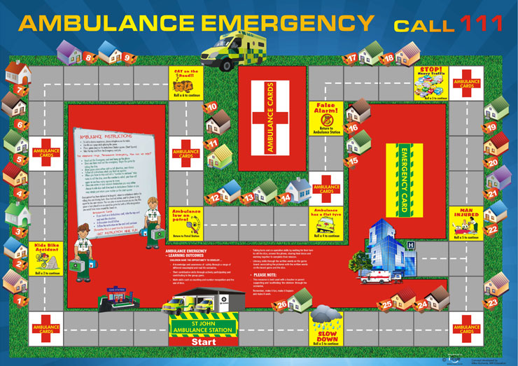 AMBULANCE BOARD GAMES