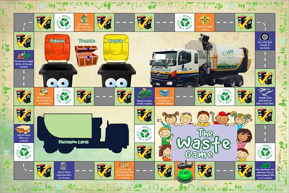 THE WASTE BOARD GAMES